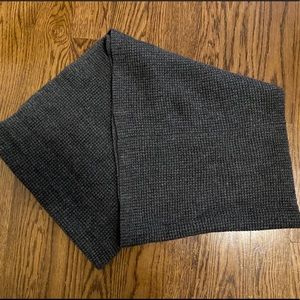 J. Crew Grey Knit Infinity Scarf